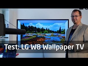 Test: LG W8 OLED Wallpaper TV