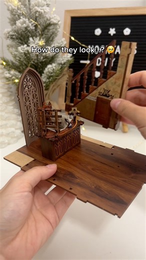 Magic library book nook #booktok #harrypotter | EnchantiNook