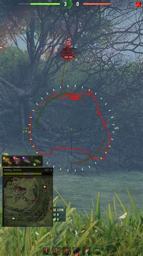 10K DMG! 😱 The Luckiest BZT-70 Game You’ll Ever See | World of Tanks #Shorts 1