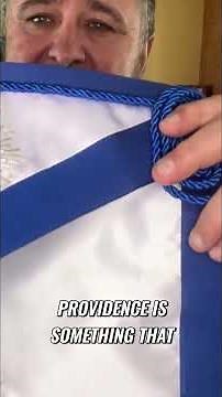 Masonic Aprons: Symbols, Secrets, and Past Master Regalia #shorts