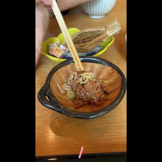 わら納豆 水戸名物 朝食 水戸プラザホテル 北海道フェリー旅2025/6