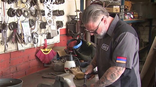Armenian Heritage Month: Family auto shop becomes art studio