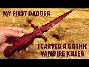 Making A Wooden Dagger