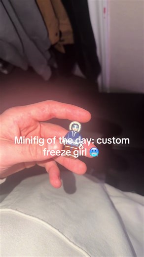 Custom Freeze Girl Minifigure from Lego Batman