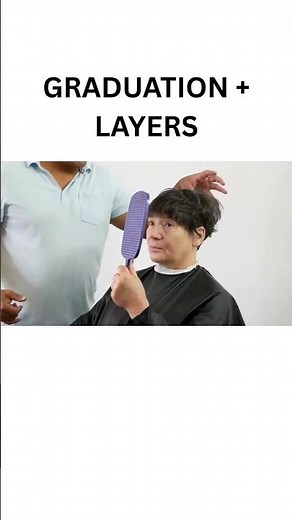 How To Cut Graduation & Layering in the Same Haircut | Step-by-Step Women’s Haircut