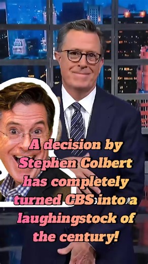 A decision by Stephen Colbert has completely turned CBS into a laughi... | Gossip Scene