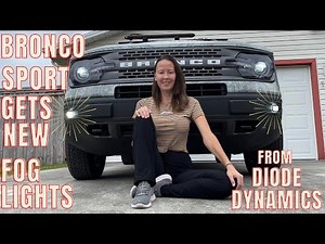 BRONCO SPORT GETS LED FOG LIGHT UPGRADE FROM DIODE DYNAMICS