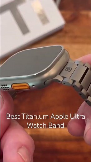 Best Apple Ultra Titanium Watch Band #applewatch #amazonfinds #applewatchband #watches #titanium