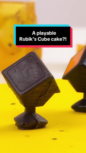 Create a Fully Functional Rubik's Cube Cake