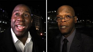 Magic Johnson and Samuel L. Jackson Party At First Lady's 50th Birthday