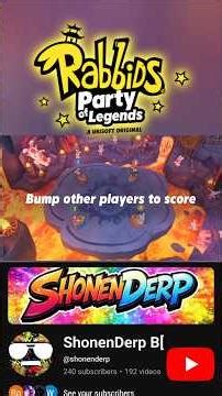 Rabbids: Party of Legends - Minigames Part 9 #rabbids #happyhour