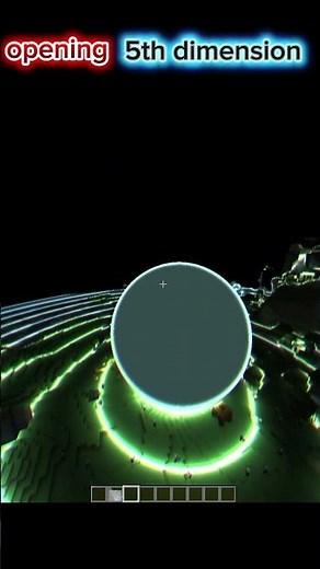 What Happens If You Open the 5th Dimension in Minecraft? 😨