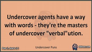 Undercover - Jokes, Puns, Wordplays, and Laughter