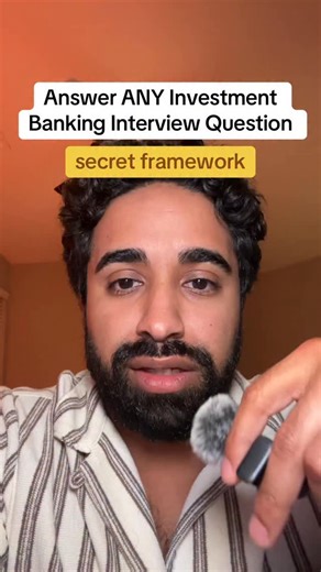 Careerxl on Instagram: "The secret to preparing for investment banking interviews is to prep in the most uncomfortable situations and practice staying calm under pressure. Worst case scenario you can walk through the problem with them. Best case scenario you joined CareerXL and locked in your offer #investmemtbanking #privateequity #consulting #careerxl"