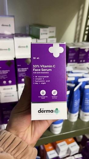 The Derma Co 10% Vitamin C Serum for Radiant Skin