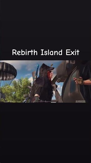 Entry and Exit Animation of Rebirth island #callofduty #codmobile