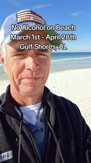 Alcohol Ban on Gulf Shores Beach During Spring Break