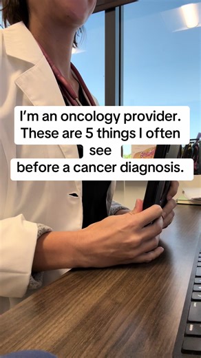 5 Warning Signs Before a Cancer Diagnosis