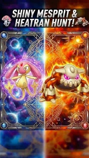 Back-to-Back 1/1024 Shinies?! Mesprit AND Heatran in USUM" ⭐ STRONGEST