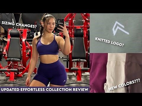 UPDATED ONER ACTIVE EFFORTLESS COLLECTION REVIEW | KNITTED LOGO, SIZING CHANGES, & 3 NEW COLORS!