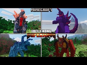 Godzilla X Kong Supernova mod new update!!?!! 😱 | Minecraft | download link | Zhasian