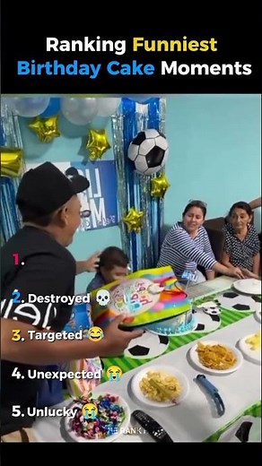 Ranking Funniest Birthday cake moments 😂