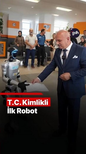 The first robot with a Turkish Republic ID