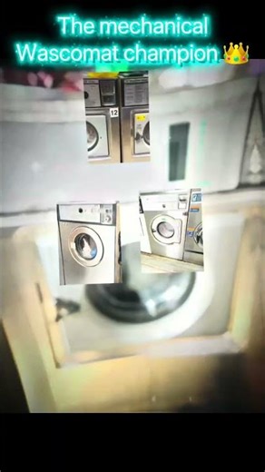 The mechanical Wascomat machines champion 👑