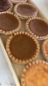 Don’t want the whole pie? Try our tarts, perfect snack size. Chocolate, lemon, coconut and pecan 🥧 | Williams Bakery
