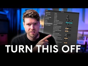 Ableton Live 12.4 Settings To Turn OFF Now! (Important!)
