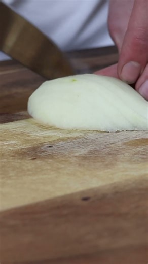 Slicing a Pear | ASMR Knife Sounds #asmr #food