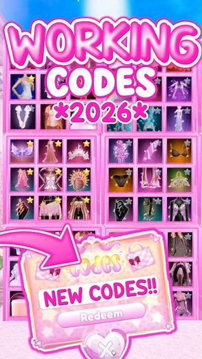*NEW CODES!!* ALL WORKING CODES IN DTI JANUARY 2026!! #dresstoimpress #dti #roblox #codes #dtiupdate