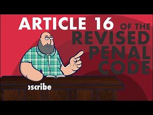 [AUDIO CODAL] Article 16 of the Revised Penal Code