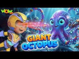 Giant Octopus Vs Vir Toofani Fight | Vir New Season | Vir the Robot Boy | Hindi Cartoon #Newseason