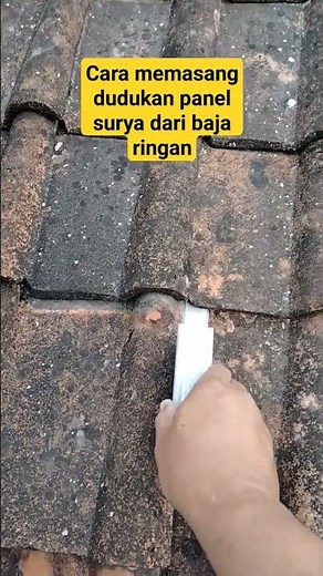 how to install a solar panel mount made of light steel