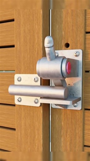 Automatic Gate Latch🔒#shorts