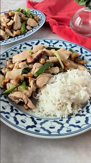 Easy Thai Cashew Chicken
