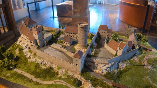 Visite du château de Nuremberg en Allemagne (4K)