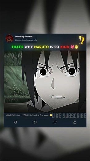 THAT'S WHY NARUTO IS SO KIND 💖🥹
