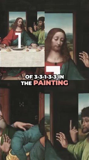 Unveiling the Hidden Meaning of a Sacred Painting #shorts