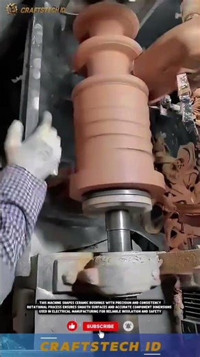 Precise & Durable Ceramic Forming Machine for Transformer Bushings Production in Industrial