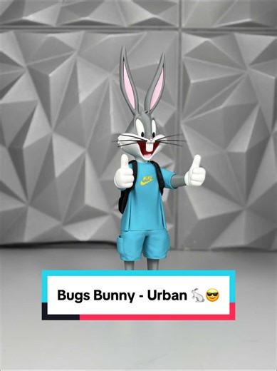 Bugs Bunny - Urban 🐇😎 New version of the well-known Bugs Urban 😬🤘🏻 -Designer 👨‍🎨: @MOHRINS -Download👨‍💻 : @cults3d -Filament 🧵: Bambulab -Lyer heigh : 0.16 -AMS 🌈 : No -Supports ⛩️: Yes -Infill 🔗 : 10% -Number of Walls : 3 -Printers 🖨️: @BAMBULAB Official H2C ➡️ STL LINK IN BIO! ———————————————————- #bugsbunny #looneytunes #fanart #3dprinter #3dprinting
