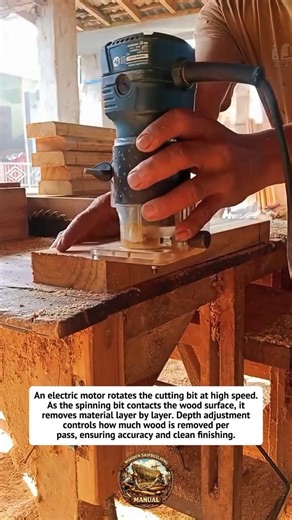 Trim Wood Perfectly with a Compact Router! #woodworking #router #diy