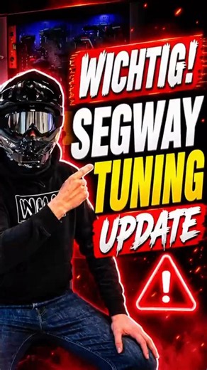 SEGWAY TUNING UPDATE 🔥 #escooter #segway #segwayninebot #escootertuning #segwayzt3 #escooterlife