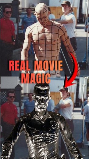 How They Actually Made the T-1000 Walk Through Bars #terminator #vfx