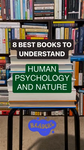 8 BEST BOOKS TO UNDERSTAND HUMAN PSYCHOLOGY AND NATURE | Reader's Lounge | Facebook
