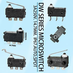 [Hot Item] Zippy Dw Flat-Pins 14.7mm Waterproof Microswitch for Car Central Lock Door