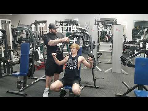 How to use the Paramount rotary incline chest press.