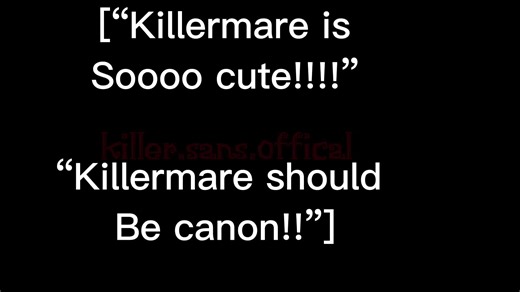 “Canon” Killermare. #nightmaresans #nightmare #sans #killersans #killer #viral #trendingsound #onelastkiss #undertale #au #fyp #foryoupage #foryou @. @Nightmare @Ink sans [NOT CLICKBATE!!!!]/J @Error[Srs] @** CROSS ❌ /SRS !! @🌟 Dream! 🌟 @Frisk @Dusty