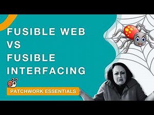 ❌ Don't Confuse These! Fusible Web vs Fusible Interfacing